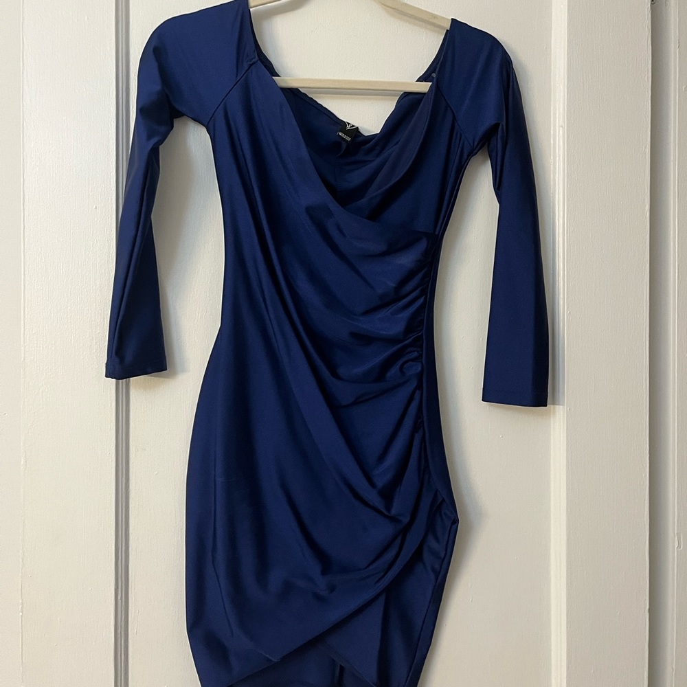 Blue Windsor Dress